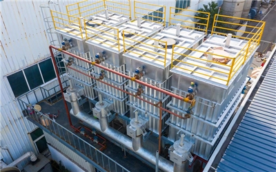 某藥廠尾氣處理裝置