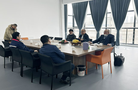 日本客商來我司實地考察